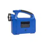 Lanterna de mana cu incarcare solara si USB, 3 moduri de intensitate a luminii, albastru Z-TOOLS / ZTS 8980 - imagine 2