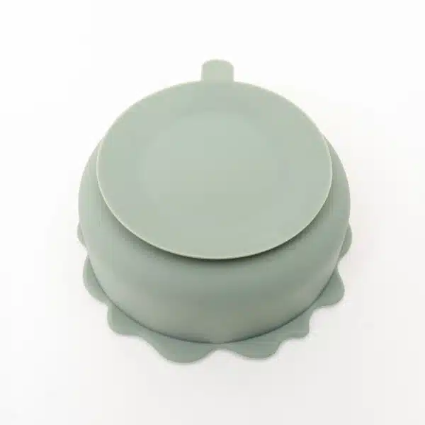 Set 6 piese pentru hranire bebelus, din silicon, model dinozaur, verde Z-TOOLS / ZTS 9094 - imagine 11