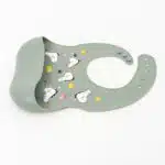 Set 6 piese pentru hranire bebelus, din silicon, model dinozaur, verde Z-TOOLS / ZTS 9094 - imagine 13