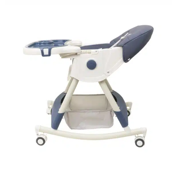 Scaun de masa pentru copii, 5-72luni, greutate maxima 50kg, pliabil, cu balansoar, albastru Z-TOOLS / ZTS 9137 - imagine 4