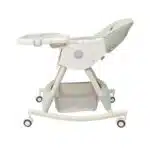 Scaun de masa pentru copii, 5-72luni, greutate maxima 50kg, pliabil, cu balansoar, vernil Z-TOOLS / ZTS 9138 - imagine 4