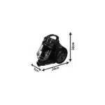 Aspirator fara sac, putere 700W, filtru HEPA13, control flux de aer pe maner, negru ZILAN / ZLN 3300 - imagine 3