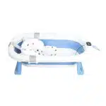 Cadita pliabila pentru bebelusi, cu termostat si pernuta, albastru Z-TOOLS / ZTS9153 - imagine 2
