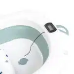 Cadita pliabila pentru bebelusi, cu termostat si pernuta, verde Z-TOOLS / ZTS9154 - imagine 4