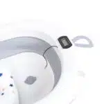 Cadita pliabila pentru bebelusi, cu termostat si pernuta, gri Z-TOOLS / ZTS9155 - imagine 4
