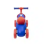 Tricicleta din plastic, fara pedale pentru copii, cu muzica si lumina, albastru Z-TOOLS / ZTS8393 - imagine 3