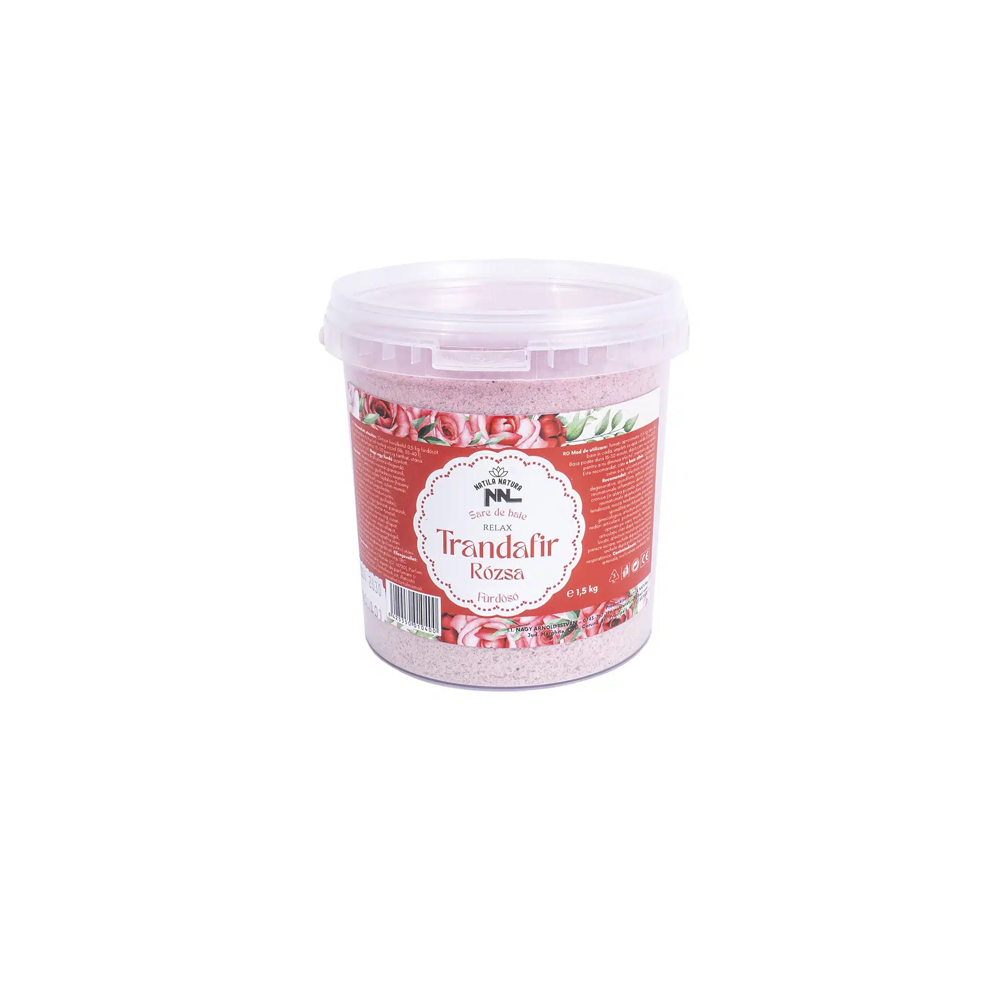 EXT9967_1 Sare de baie, galetusa de 1.5kg, aroma trandafir Z-TOOLS / EXT9967 - imagine 1