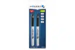 Marker permanent universal, 2 bucati, negru HOGERT / HT3B779