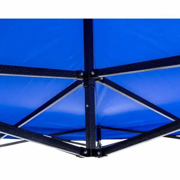 Cort tip pavilion metalic pentru gradina, impermeabil 3×3 metri, albastru Z-TOOLS / ZTS5660 - imagine 2