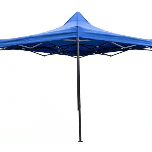 Cort tip pavilion metalic pentru gradina, impermeabil 3×3 metri, albastru Z-TOOLS / ZTS5660 - imagine 3