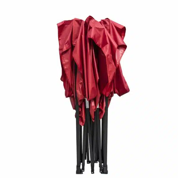 Cort tip pavilion metalic pentru gradina, impermeabil 3×3 metri, rosu Z-TOOLS / ZTS5661 - imagine 2