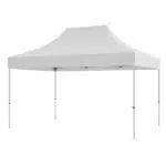 Cort tip pavilion metalic pentru gradina, cadru alb impermeabil 3×4.5 metri, alb Z-TOOLS / ZTS8472