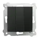 Intrerupator triplu 10A, 250V EXEN negru / 290-001402-213