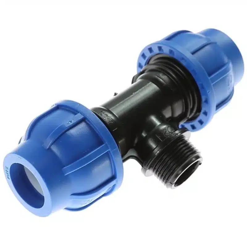 EXT10574_1 Teu compresiune PHD, filet exterior, 20mm 1/2inch Z-TOOLS / EXT10574 - imagine 1