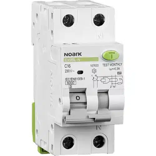 107632_1 Siguranta NOARK diferentiala Ex9BL-N, 1P+N C25, 30mA / 107632 - imagine 1