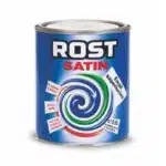 Vopsea alchidica pentru lemn/metal, Rost Satin, pentru interior/exterior, 0.6L, brun Z-TOOLS / EXT10047