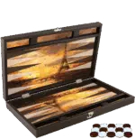 Joc de table din piele ecologica, model TURN EIFFE, Z-TOOLS / ZTS5512-6 - imagine 2