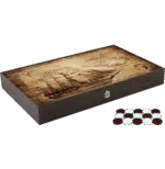 Joc de table din piele ecologica, model PIRATE SHIP, Z-TOOLS / ZTS5512-7