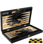 Joc de table din piele ecologica, model HORSE, Z-TOOLS / ZTS5512-8 - imagine 2