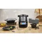 Robot de bucatarie multifunctional thermorobot, putere 1700W, capacitate 4.7L, 18 functii, aplicatie mobil, touchscreen, ZILAN RUBY / ZLN9341 - imagine 5