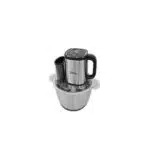 Tocator digital multifuncțional pentru legume și fructe, cu vas din inox de 3L, 4 programe, lame din titan și putere de 500W ZILAN / ZLN2757 - imagine 4