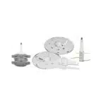 Tocator digital multifuncțional pentru legume și fructe, cu vas din inox de 3L, 4 programe, lame din titan și putere de 500W ZILAN / ZLN2757 - imagine 6