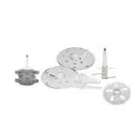 Tocator digital multifuncțional pentru legume și fructe, vas din sticlă de 3L, 4 programe presetate, lame din titan, putere 500W ZILAN / ZLN2767 - imagine 6