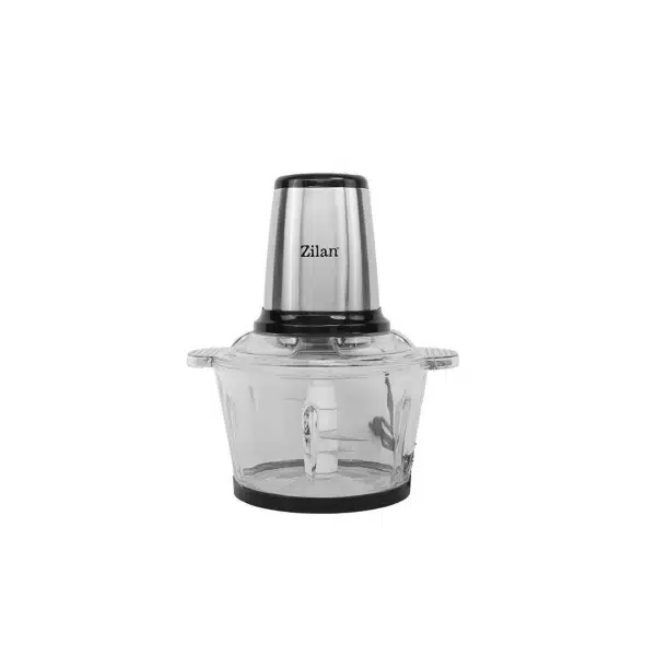 ZLN3898_1 Tocator legume și fructe din inox, vas sticlă 2L, 2 viteze + Pulse, 400 W ZILAN / ZLN3898 - imagine 1