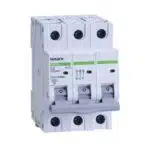 Siguranță automată, 3 poli, curba C 25A, Noark, gri / 102171