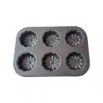Tavă pentru brioșe, 6 forme, Z-TOOLS / CC9748