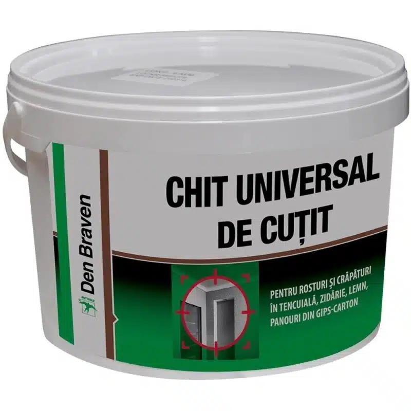 D550219 Chit universal de cuțit acrilic, 0.4 kg, Den Braven / D550219 - imagine 1