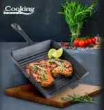 Tigaie grill din fonta pura, 25x4.7cm HEINNER / DCN65352 - imagine 4