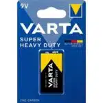 Baterie 9V, Superlife Zinc-Carbon, VARTA / EXT10205002