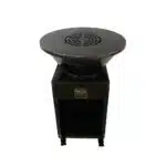 Grătar cu plită rotundă 95x75 cm, Z-TOOLS / EXT5886