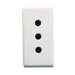 Priză electrică, 10A, 2P+E, tip Italia, Gewiss, albă / GW20201