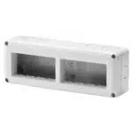 Cutie aparentă 8 posturi, IP40, Gewiss / GW27006