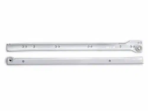 PR-0B-550-10_1 Glisieră cu role, 9 mm, lungime 550 mm, PR, gri / PR-0B-550-10 - imagine 1