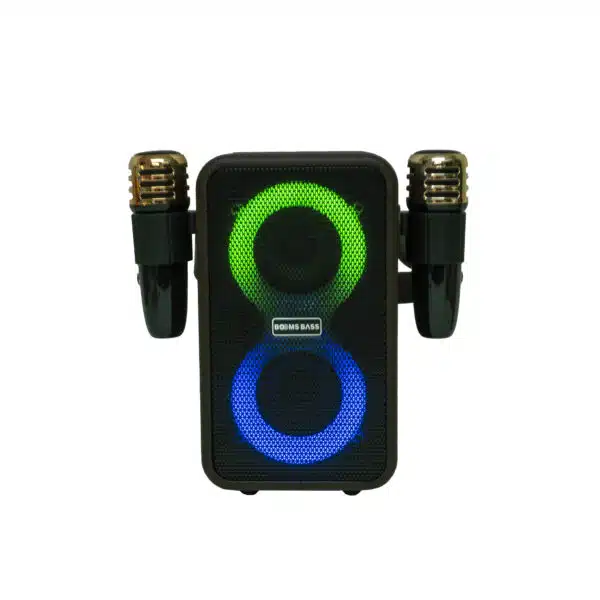 Boxă portabilă, lumini LED, 2 microfoane incluse, Z-TOOLS/ ZTS9230 - imagine 2