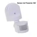 Senzor prezență, 180°, alb Z-TOOLS / ZTS8694