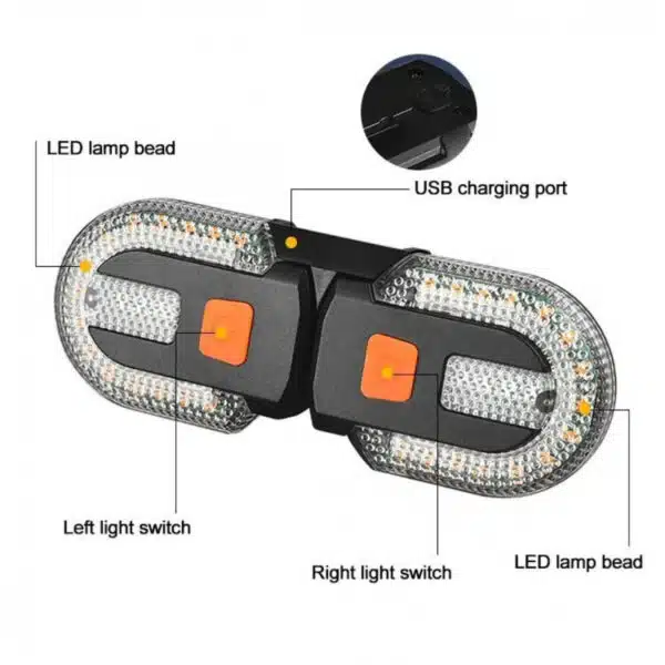 Stop bicicletă, telecomandă și semnalizare, Z-TOOLS / ZTS9123 - imagine 3