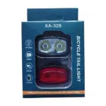 Set far și stop bicicletă, încărcare USB, XA-328, Z-TOOLS / ZTS9125