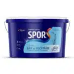 Vopsea lavabilă interior baie și bucătăie 4L, rezistență la umiditate, SPOR, albă / 4000255