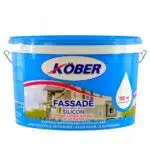 Vopsea lavabila pentru exterior, fassade silicon, 8.5L, KOBER / V8910-P8.5L