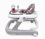 Premergator cu 6 roti silentioase, 6luni+, sezut reglabil, pliere usoara, gri Z-TOOLS / ZTS9129 - imagine 2